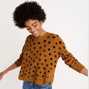 Madewell Painted Spots Sweater